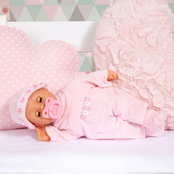 Puppe First Words Baby mit Funktionen 38cm