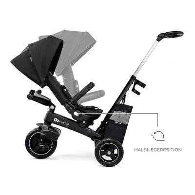 Kinderkraft Dreirad EASYTWIST black