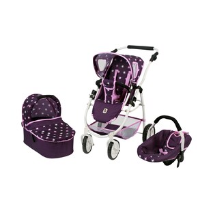 Kombi-Puppenwagen 3in1 Set Emotion All In
