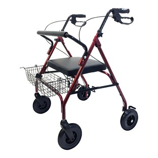 Schwerlast-Rollator GoLite 200 XXL bis 200 kg mit Korb