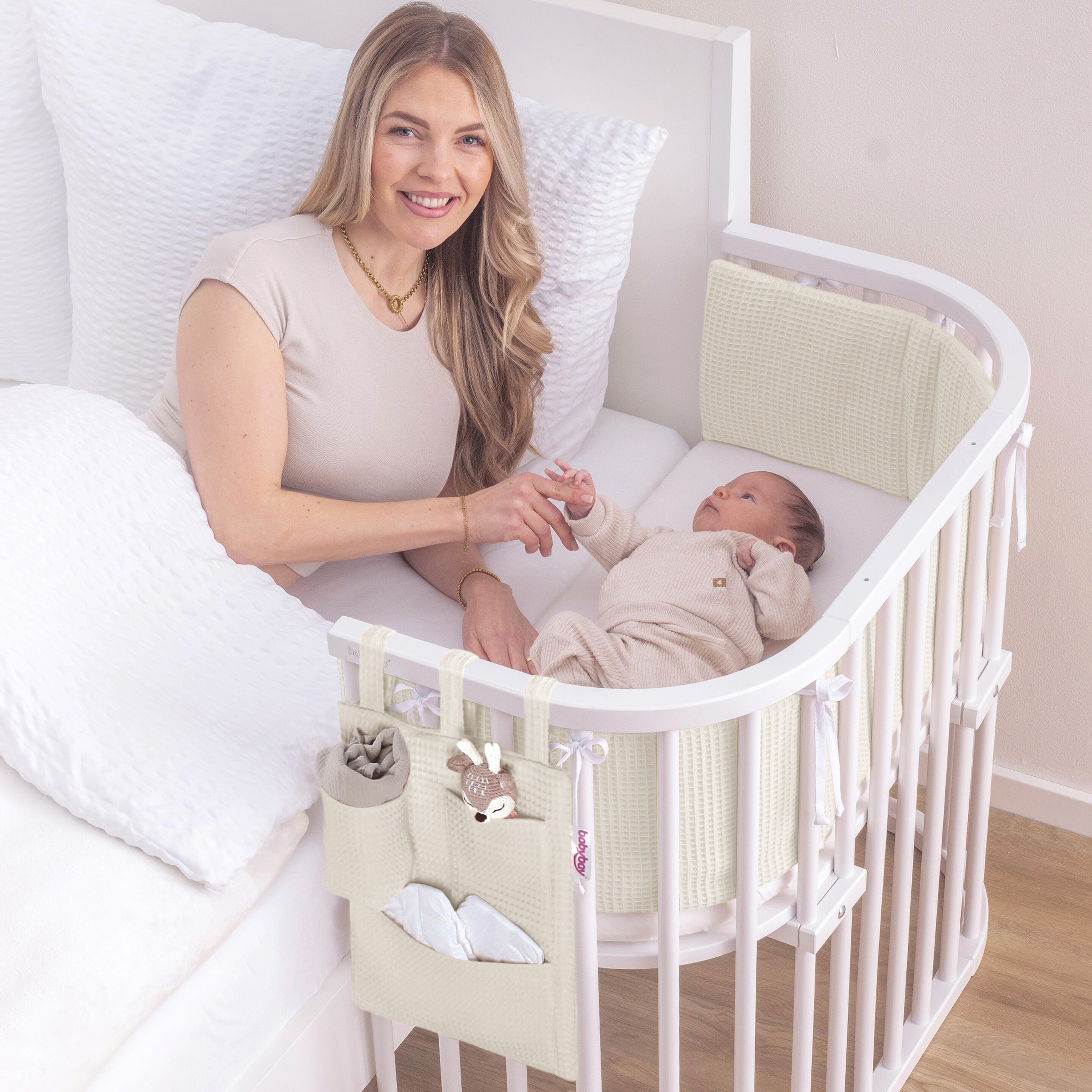 Babybay® Utensilo Waffelpiqué