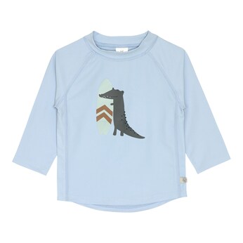 Badeshirt langarm mit UV-Schutz Krokodil