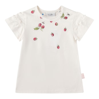 T-Shirt Himbeeren Rüschen