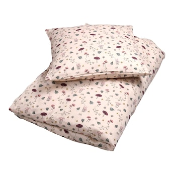 Junior Bettwäsche GOTS (100x130 cm) – Forest Floor Rose