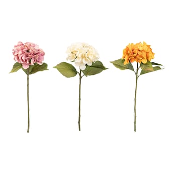 Kunstblumen "Hortensie", 3 Stück