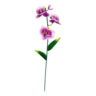Metalen orchidee