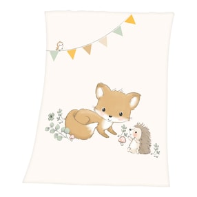 Babydecke Waldfreunde 75x100 cm
