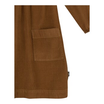 Cordkleid langarm Taschen