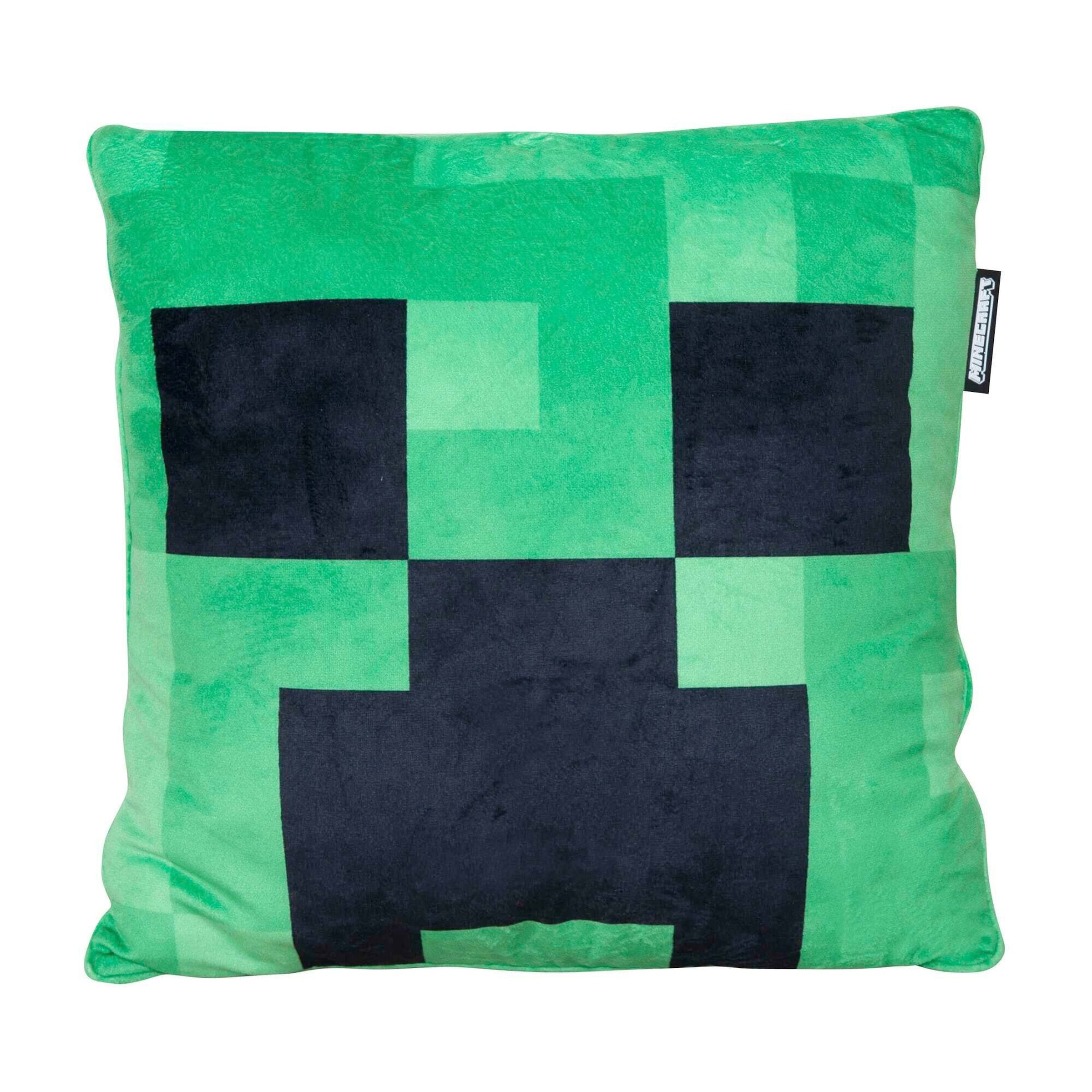 Roba Dekokissen inkl Füllung, Creeper, Samt Minecraft