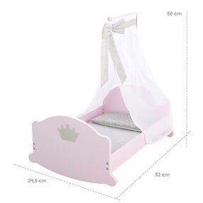 Puppenwiege Prinzessin Sophie 
