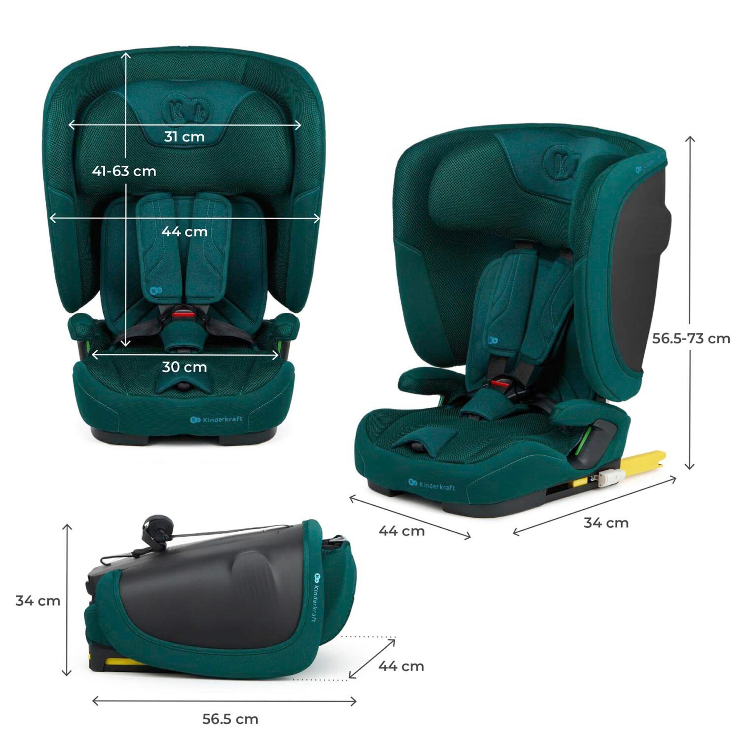 Kinderkraft "FIX2GO" Klasse 0 / 1 / II / III (bis 36 kg)