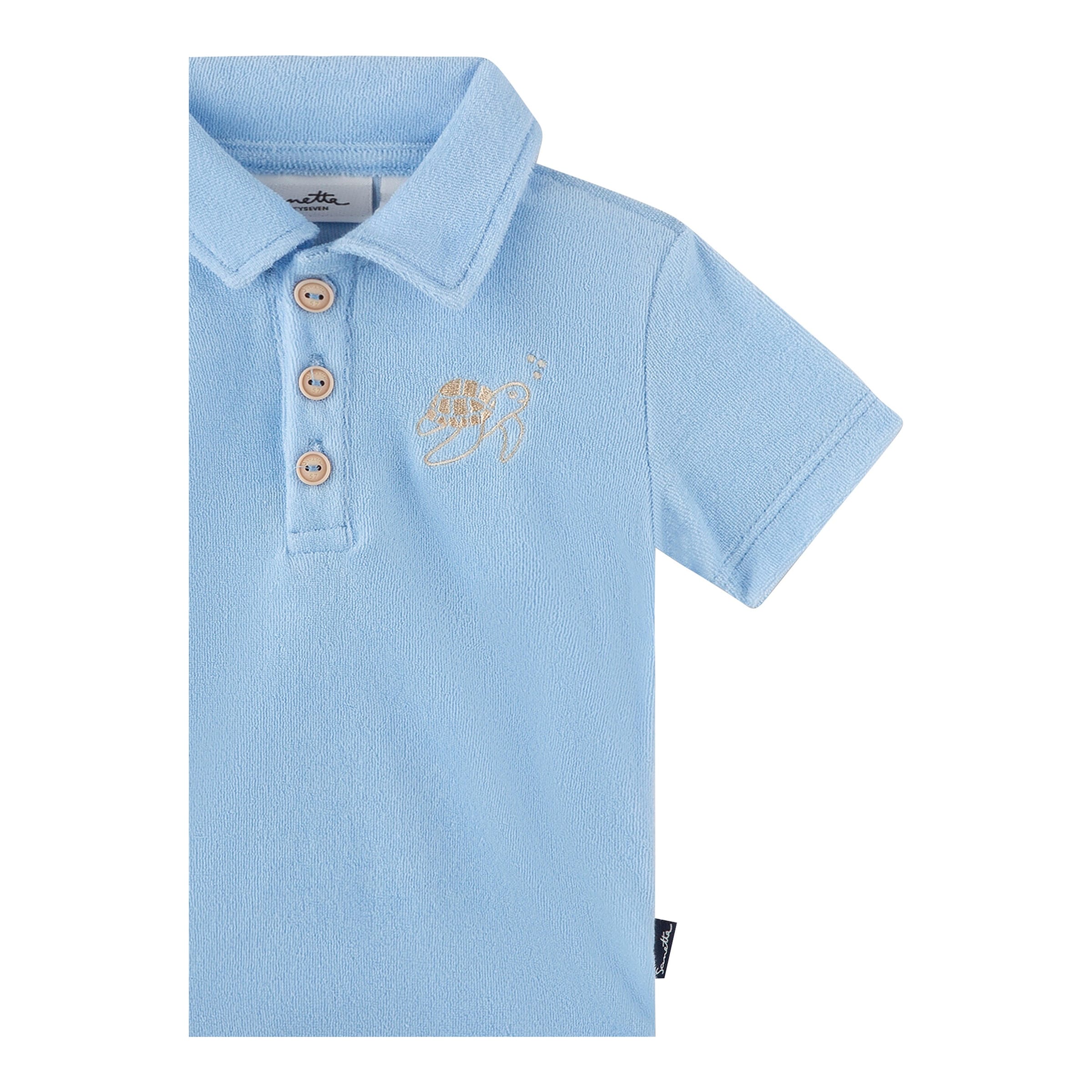 Polo-T-Shirt Schildkröte Frottee