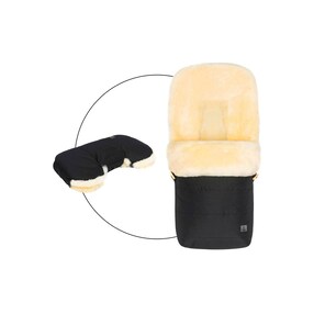 Winterfußsack Lammfell Lille Bundle inkl. Handwärmer Saana