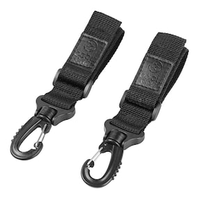 Lot de 2 crochets de fixation pour poussette