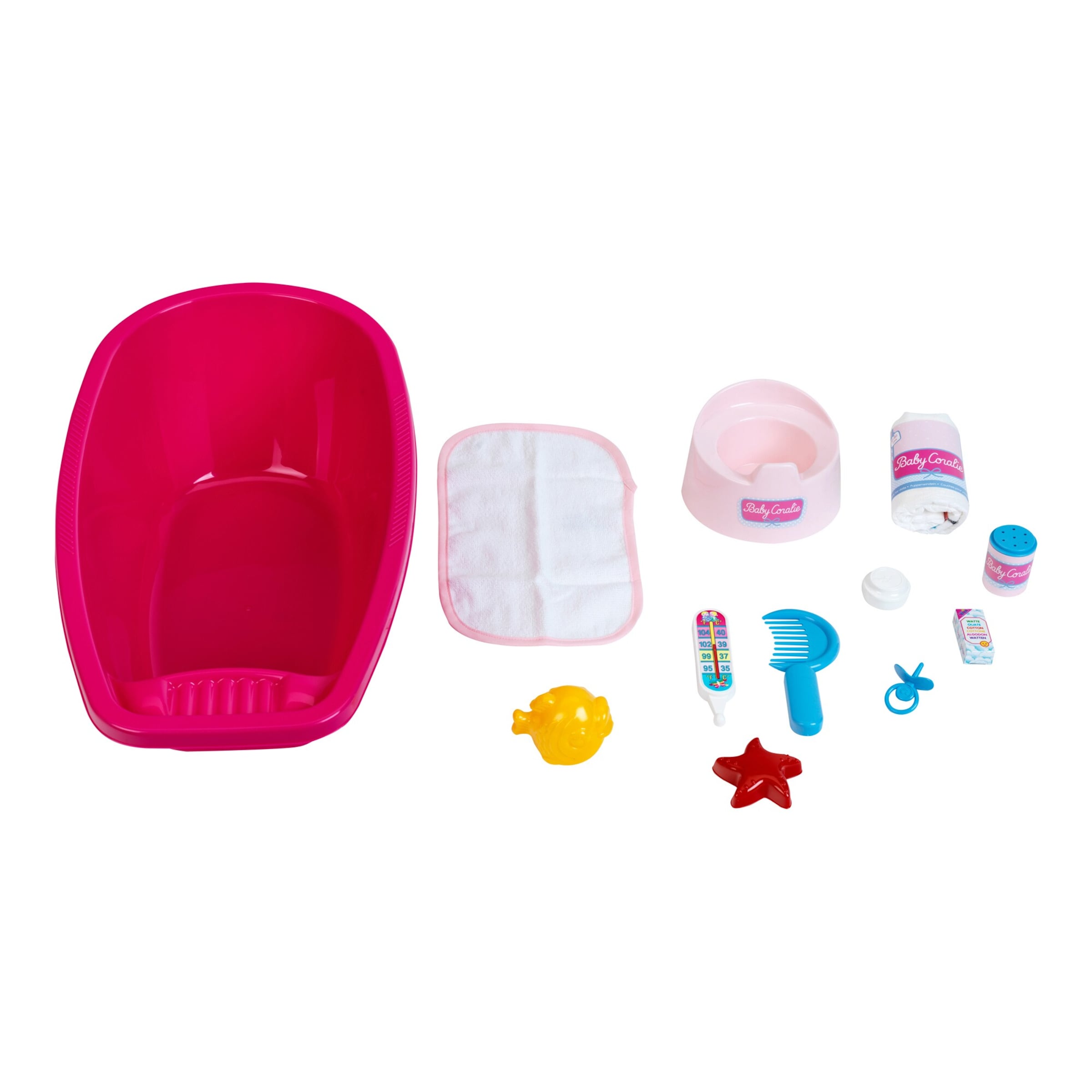 Theo Klein Badewannen-Set Baby Coralie