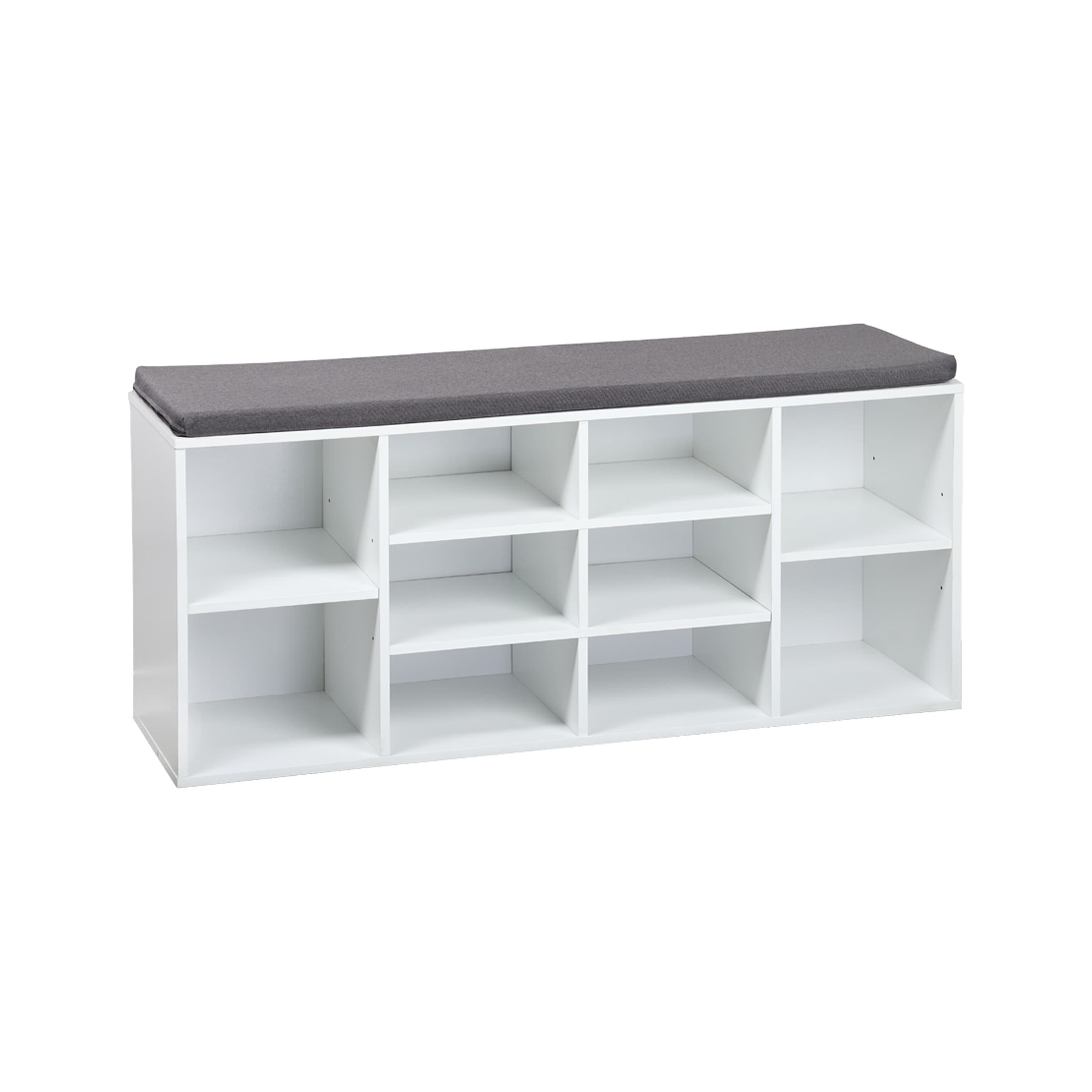 Schuhschrank mit Sitzkissen