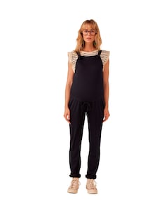 Umstands-Latzhose aus leichter Sweatware