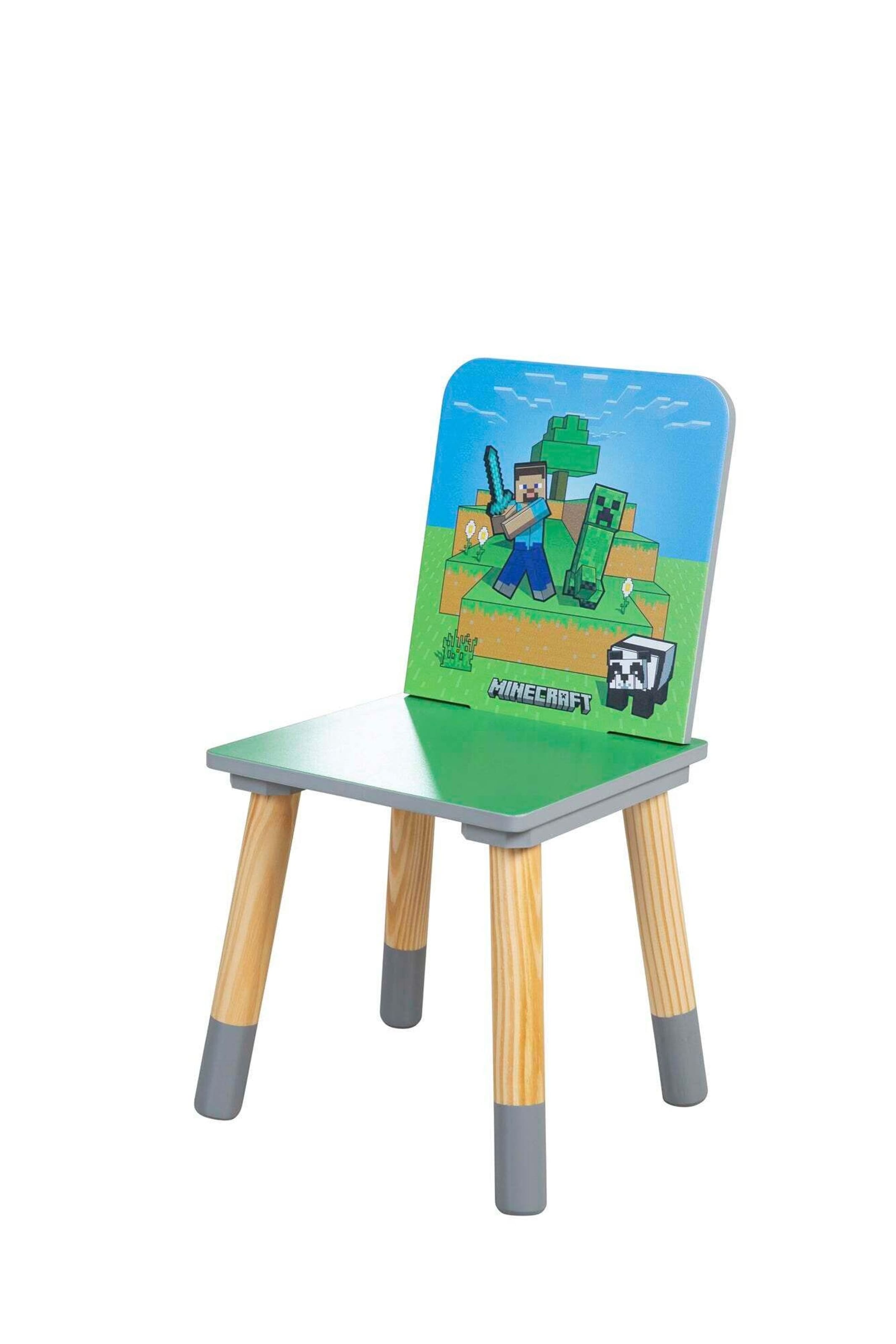 Roba Sitzgruppen-Set, 1 Tisch mit 2 Stühlen Minecraft