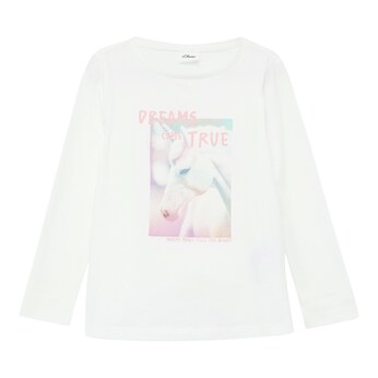 Shirt langarm Einhorn 