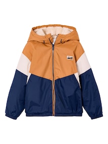 Windjacke mit Teddyfleece-Futter für Jungen, Übergangsjacke