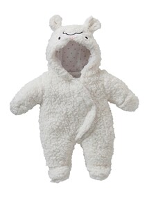 Puppen-Overall aus Teddyfleece