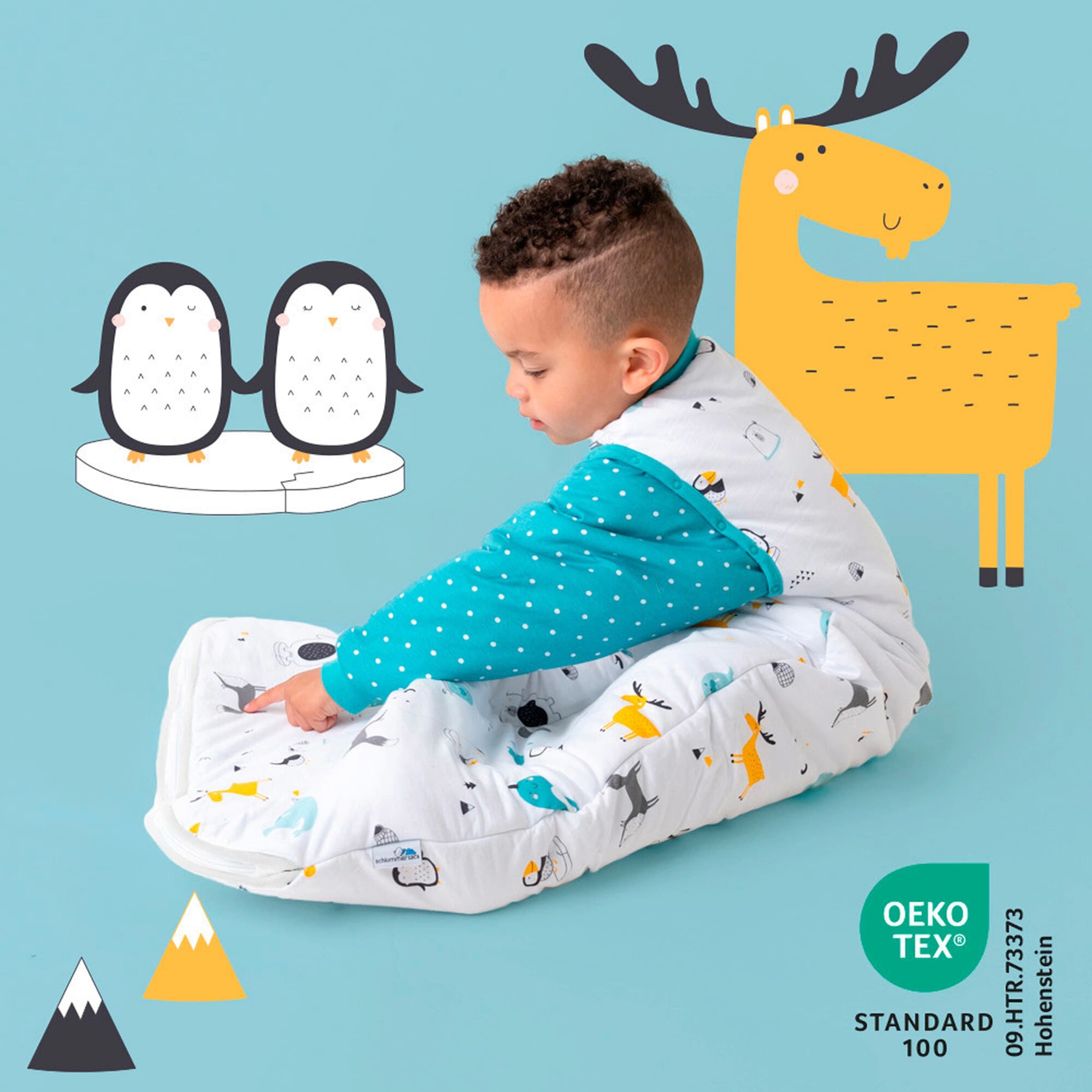 Schlummersack Schlafsack ohne Füßen 2.5 Tog