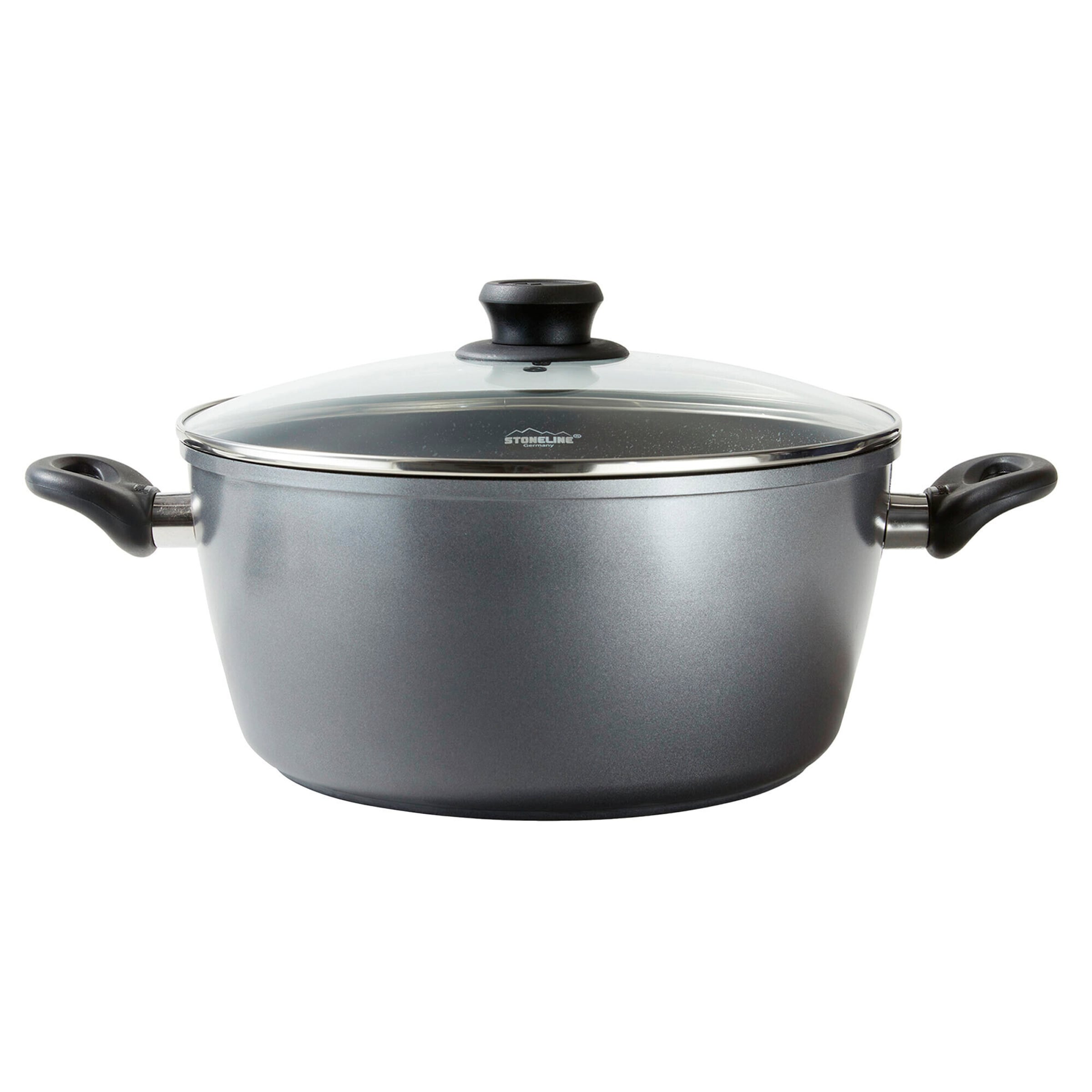 STONELINE® STONELINE XXXL Kochtopf 32 cm | mit Deckel