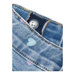 Jeans-Shorts Herzen