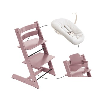 Bundle Treppenhochstuhl inklusive Newbornset Vanilla White & Babyset