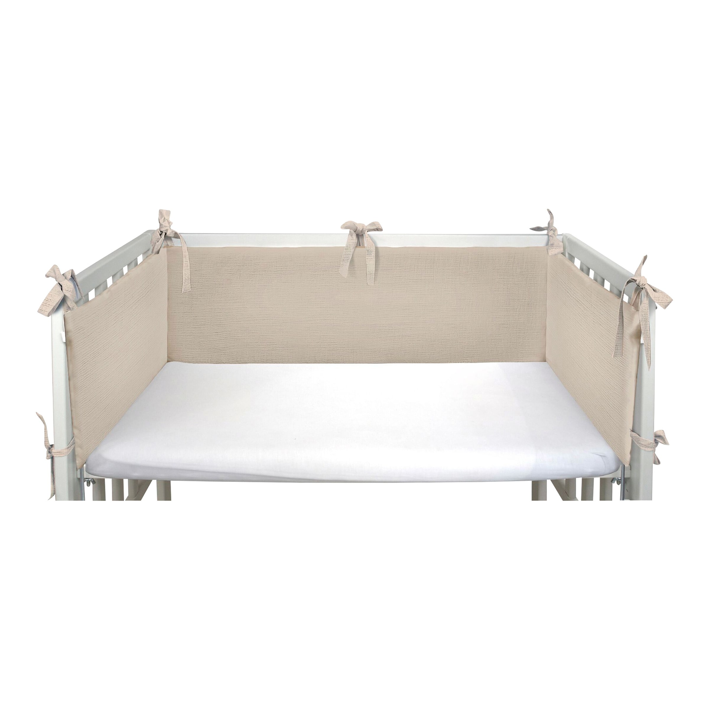 Wende-Nestchen für Beistellbett Musselin 26x166 cm