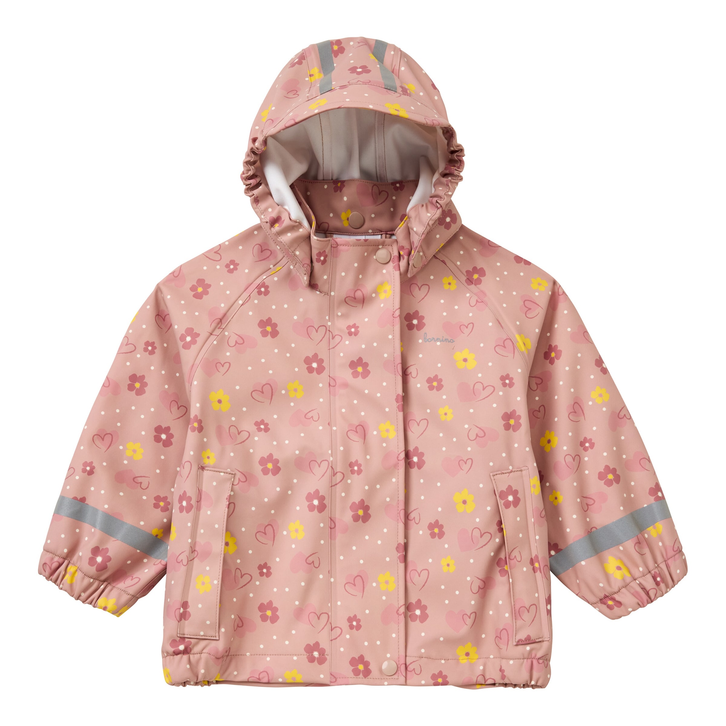 Bornino Lieblinge Regenjacke mit abnehmbarer Kapuze