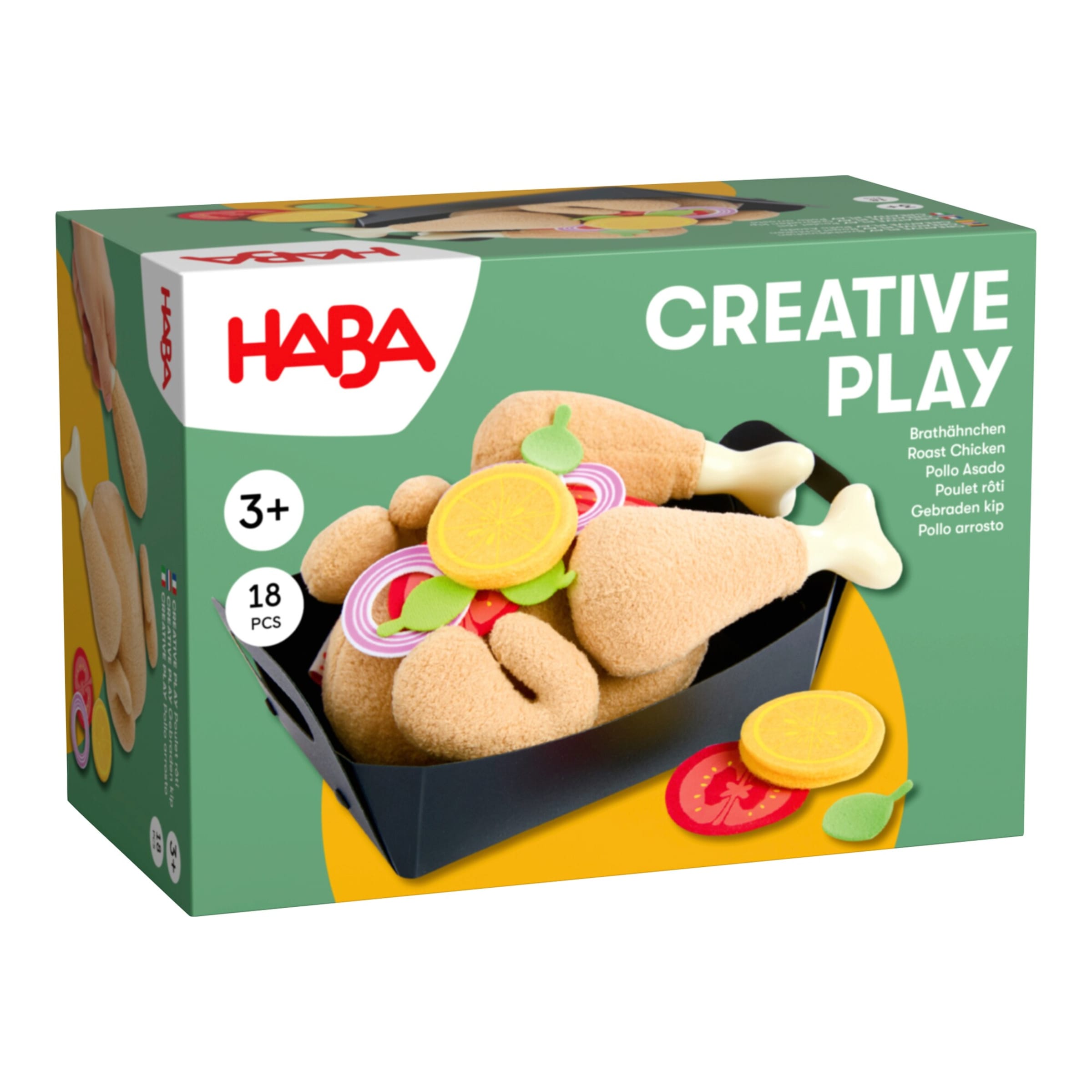 Haba Spiellebensmittel "Creative Play - Brathähnchen"