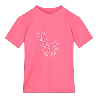 Bade-T-Shirt mit UV-Schutz Schmetterling