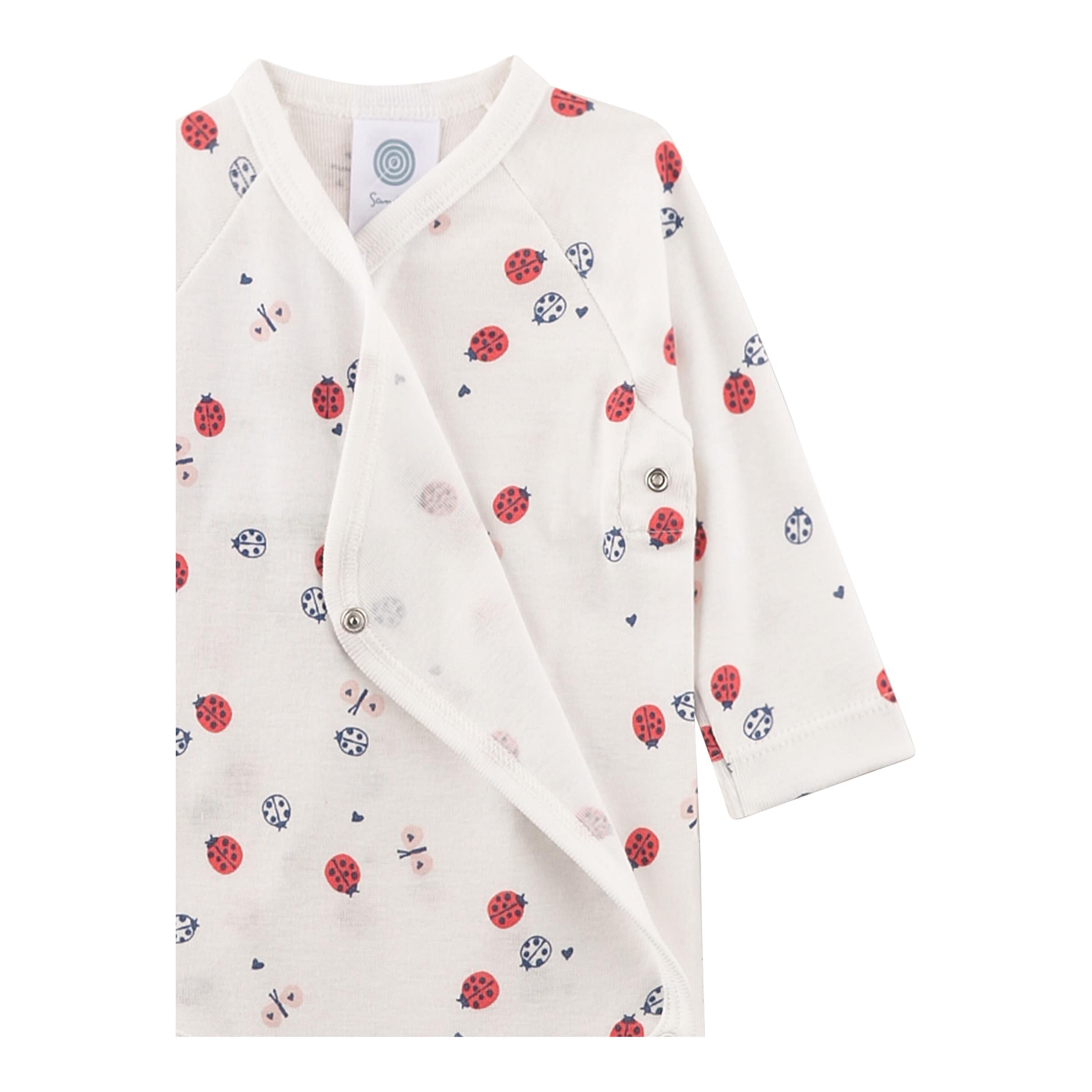 Wickelbody langarm Marienkäfer