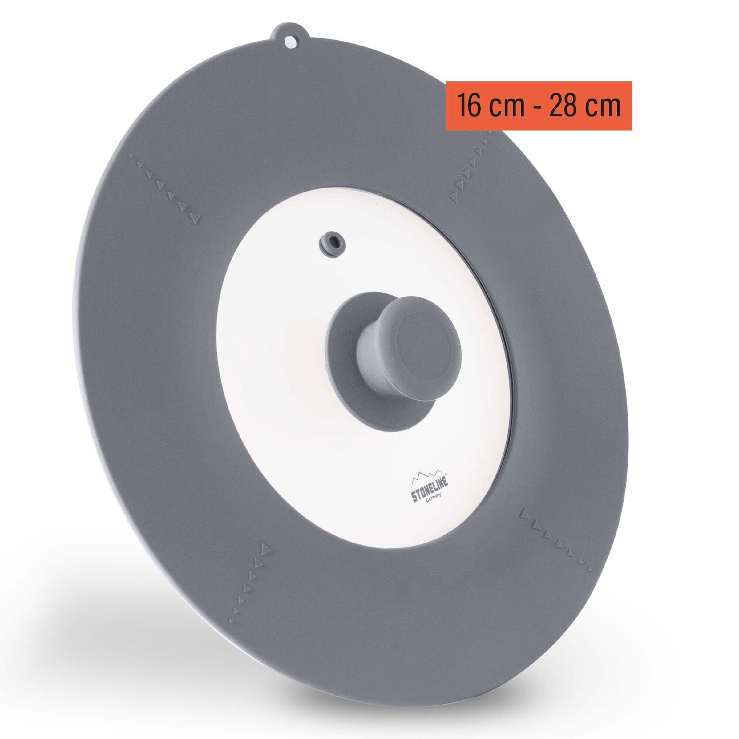 STONELINE® STONELINE Universaldeckel 16/18/20/22/24/26/28 cm | Grau