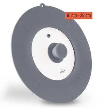 STONELINE Universaldeckel 16/18/20/22/24/26/28 cm | Grau