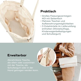 Wickeltasche Tote Bag