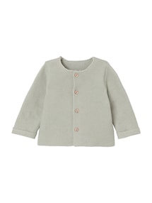 Baby Strickjacke aus Baumwolle BASIC