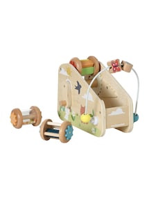 Baby Murmelbahn mit Geräuschen VIER JAHRESZEITEN Holz FSC®