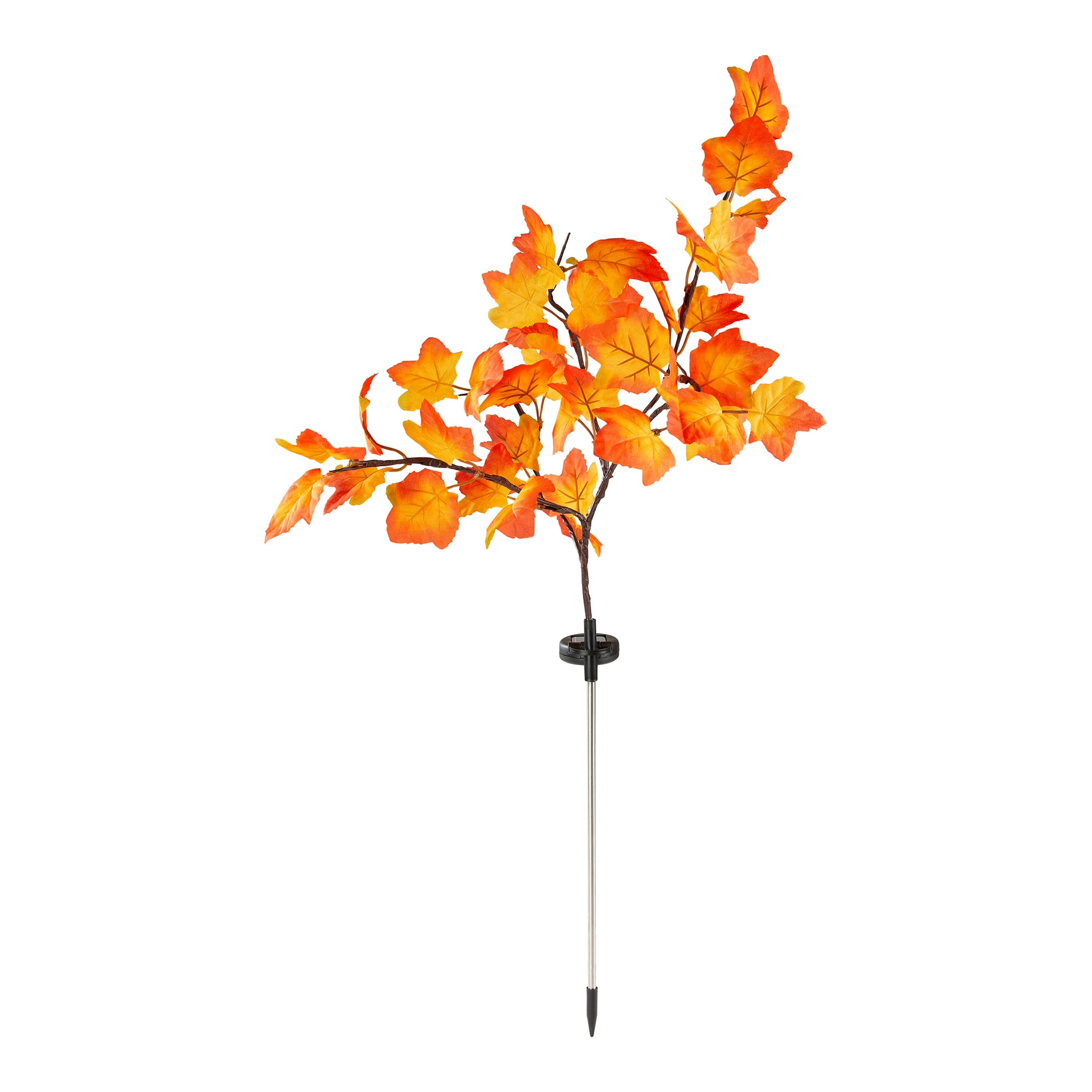 XL-Solar-Gartenstecker Blätterzweig "Ahornblatt"