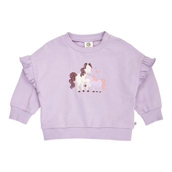 Sweatshirt Einhorn Rüschen