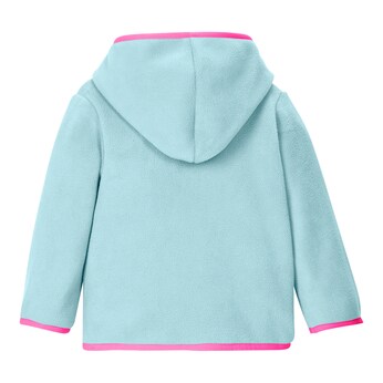 Fleecejacke mit Kapuze
