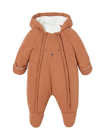 Baby Winter-Overall mit Fleecefutter, Wattierung Recycling-Polyester