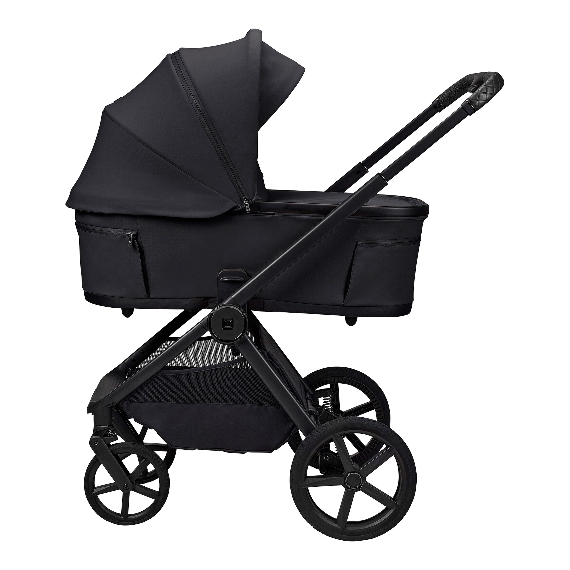 Moon Diamond Kombikinderwagen GIO FOLD schwarz