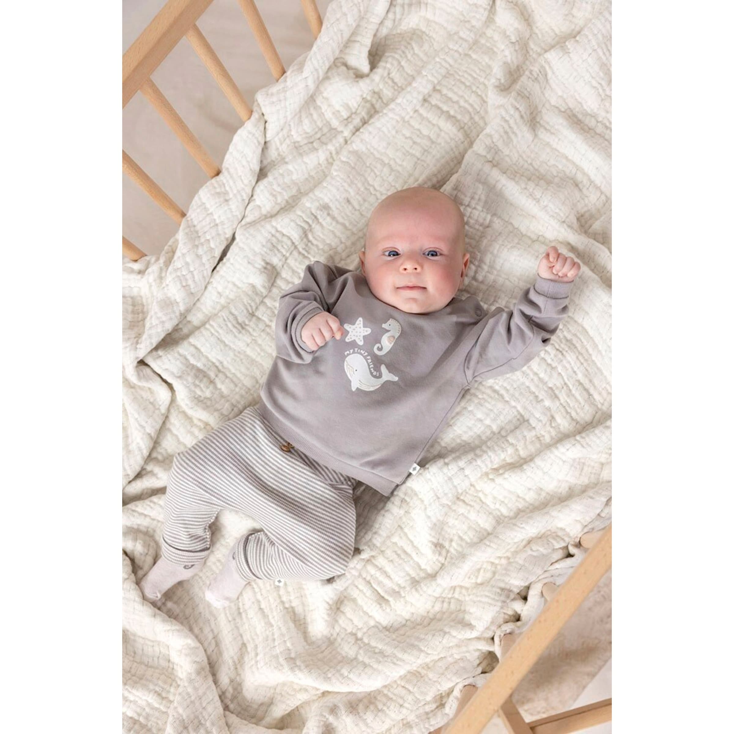 Jogginghose Ringel Rippqualität