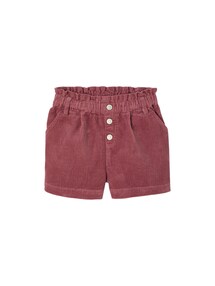 Mädchen Paperbag-Shorts aus Cord