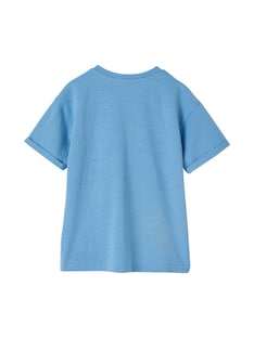 Jungen Henley-Shirt mit Recycling-Baumwolle BASIC