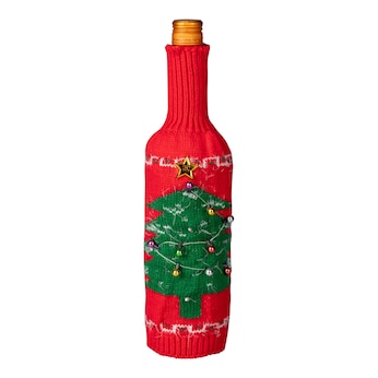 Housse LED pour bouteille «X-mas»