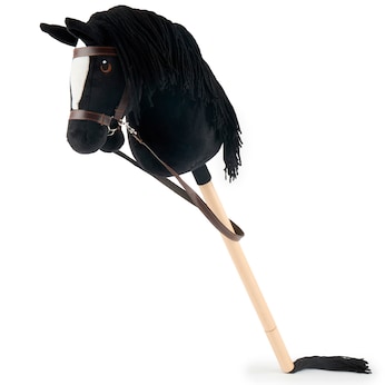 Hobby Horse Steckenpferd Rappe Größe S mit Trense