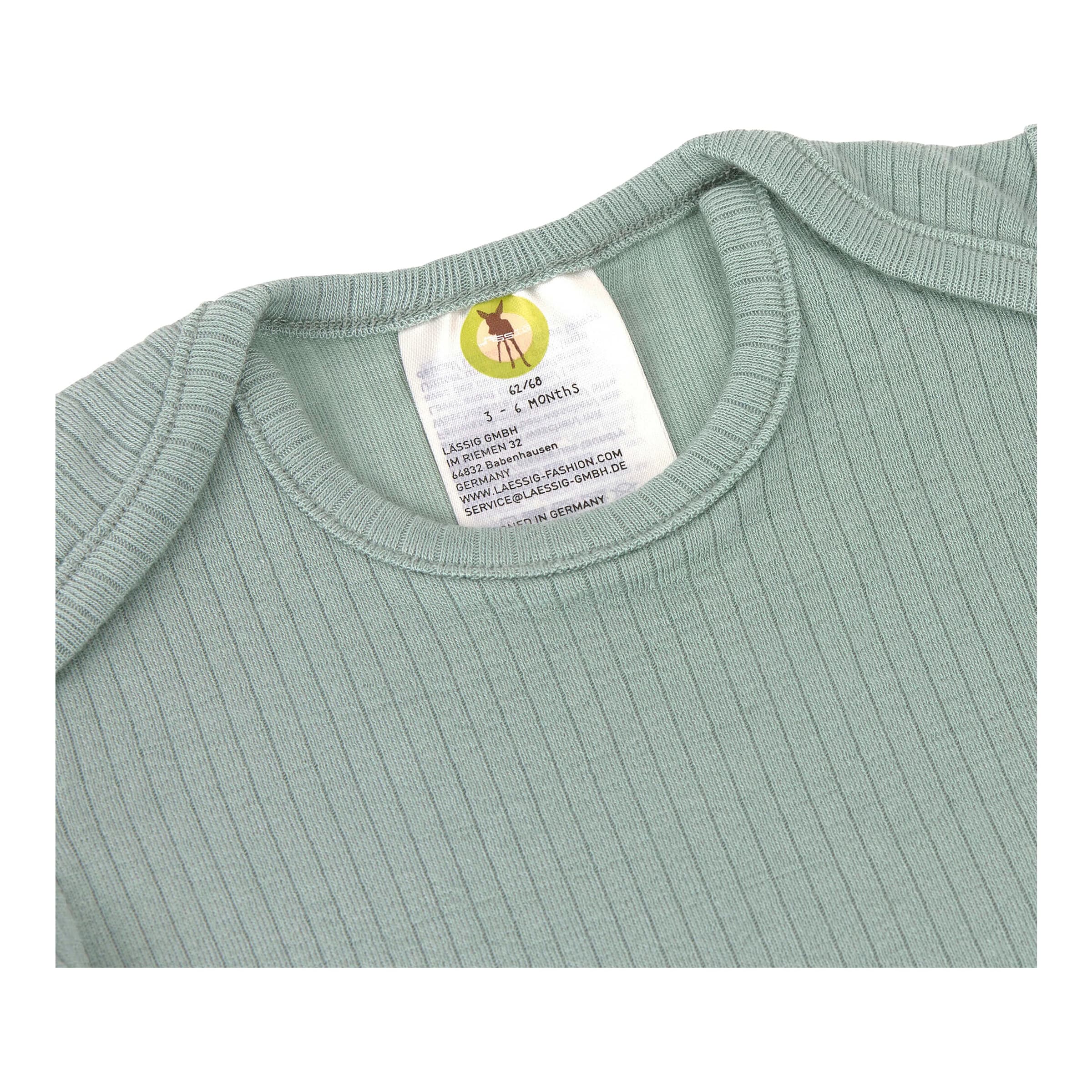 Tencel-Body langarm Rippqualität Little Gang